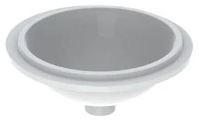 Lavoar sub blat Geberit Variform 39 cm fara orificiu baterie fara orificiu preaplin