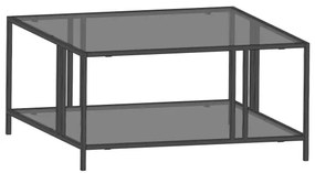 Măsuță de cafea URANUS 40x80 cm negru