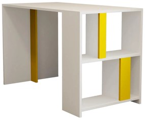 Masă PC Limba (Alb + Galben). 1088797