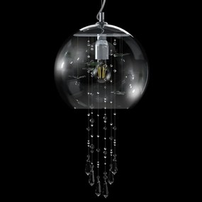 Lustra moderna Vision decorata cu fluturi si Cristal Bohemia Exclusive PAPILLON 02 – CH