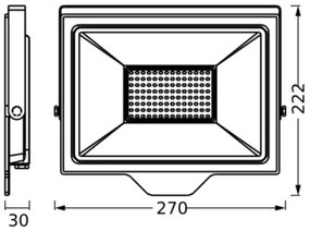 Proiector LED de exterior Ledvance FLOODLIGHT ESSENTIAL LED/100W/230V IP65
