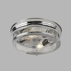 Plafoniera pentru baie IP44 35cm Glasgow crom 5182CC SRT