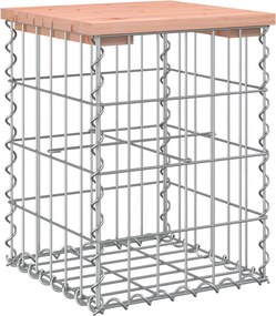 vidaXL Bancă de grădină, 33x31x42 cm, lemn masiv Douglas