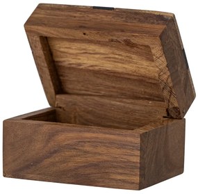 Cutie de depozitare maro din lemn decorativă 6,5x4,5x4 cm Cemile – Bloomingville