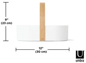 Organizator de baie alb Bellwood – Umbra