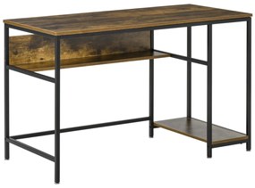 Masa stil industrial HOMCOM, versatila, 120x60x75cm | Aosom RO