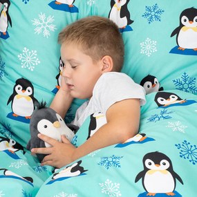Lenjerie de pat din bumbac pentru copii 4Home Arctic Friends