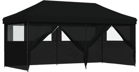 vidaXL Cort pentru Petreceri Negru 292 x 580 x 315 cm Material Oxford