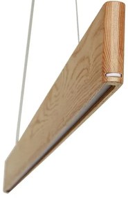 Lustră LED pe cablu LED/26W/230V 4000K 150 cm frasin/lemn masiv