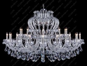 Candelabru Maria Theresa cu 30 brate, cristal Bohemia L14 006/30/1, F 2 floor