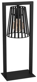 Lampă de masă Eglo 390005 BOGOTA 1xE27/40W/230V negru