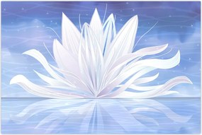 Tablou - Floare de lotus (90x60 cm)