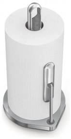 Suport pentru hârtie de bucătărie cu pulverizator de suprafață integrat SimpleHuman KT1196, 177 ml, 20.3x17.8x38.1 cm, Matte Inox