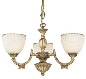 Candelabru din alama cu 3 brate design italian 7055