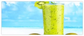 Tablou - smoothie kiwi (120x50 cm)