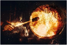 Tablou - Toba șamanică (90x60 cm)