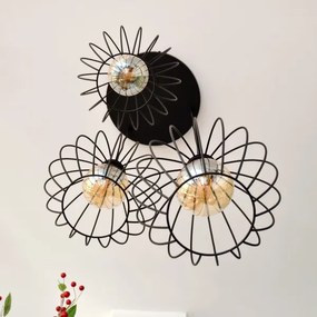 Lustră LED pe cablu MERCURE 3xE27/15W/230V