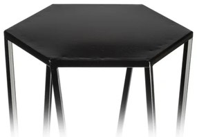 Suport pentru flori 100x24 cm, negru