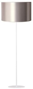 Lampadar Duolla CANNES 1xE27/15W/230V d. 45 cm argintiu/cupru/alb