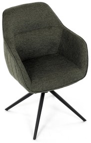 Set de scaune de sufragerie cu mecanism deîntoarcere HC-536 GRN2, 2 buc.