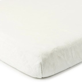 Cearşaf de pat 4Home microflanel alb, 90 x 200 cm, 90 x 200 cm