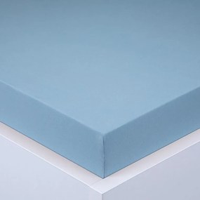 decoDoma Cearşaf cu elastic jersey EXCLUSIVE albastru ceresc 180 x 200 cm