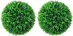 vidaXL Bile arbuști cimișir artificial, 2 buc, 38 cm