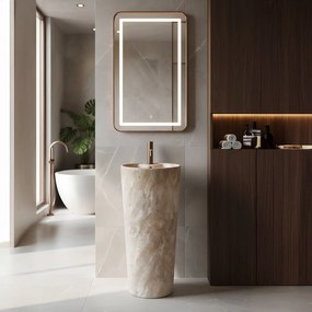 Lavoar freestanding de sine stătător Ceramic Rea Blanka Savana Matt