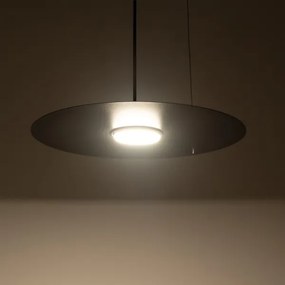 Lustră suspendată pe cablu PIATTO 1xGX53/15W/230V, diametru 35 cm, neagră