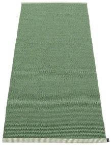 Covor tip traversă pentru interior și exterior verde 60x150 cm Mono Leaf Oregano – Pappelina
