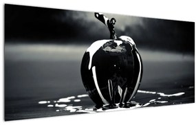 Tablou cu mărul negru (120x50 cm)