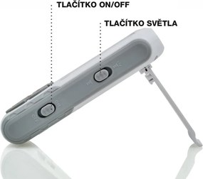 Termometru digital - termosondă HiNOVA - gri