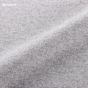 Colțar extensibil cu șezlong pe partea dreaptă Miuform Scandic Lagom, gri deschis