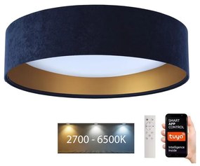 LED Plafonieră SMART GALAXY 36W 230V Wi-Fi Tuya albastru/aur + DO