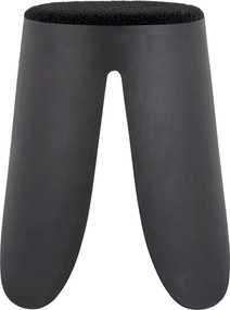 Scaun negru din plastic Savor – Leitmotiv