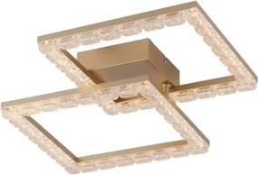JUST LIGHT. 14732-60 - Plafonieră LED GLITRA LED/17,5W/230V aurie