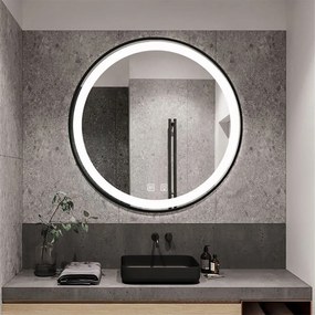 Oglinda LED 60 cm MMJ neagra