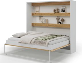 Pat rabatabil Devesto Horizontal Wall 160 Artisan Eiche, 200x160 cm – Artisan Eiche