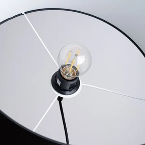 Lustră pe cablu Sollux SL.1406 NOVA 1xE27/15W/230V d. 40 cm negru