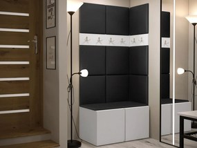 Mobilier hol Tovenaz I (Alb + Negru) . 1104758