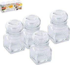 Orion Borcan din sticlă pentru mirodenii 120 ml 4 bucăţi