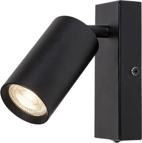 Aplica cu spot directionabil design modern SOLO negru