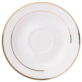Set servire ceai sau cafea, 12 piese, 6 persoane, Aura Gold