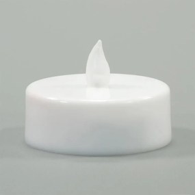 Set lumânării pe baterii, cu temporizator, albe, 8 bu