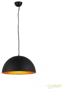 Lustra / Pendul modern design nordic 40cm MODENA negru/auriu