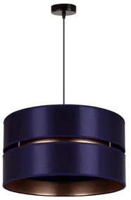 Lustră pe cablu Duolla DUO 1xE27/15W/230V d. 40 cm albastru/auriu