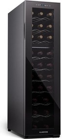 Klarstein Shiraz 27 Duo, frigider pentru vin, 2 zone, 83 l / 27 sticle, 5-18 / 5-18 °C, control tactil