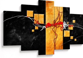 Tablou abstract - Dansatoare (150x105 cm)