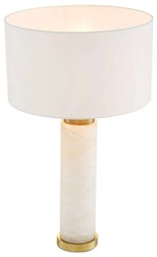 Veioza, Lampa de masa design LUX Lxry, alabastru