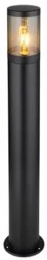 Mini stalp exterior 1 bec E27 Xeloo 32016BS Globo